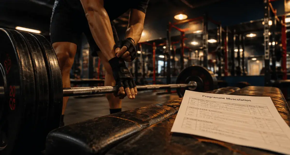 Programme musculation debutant pdf : 5 piliers pour progresser sans se blesser