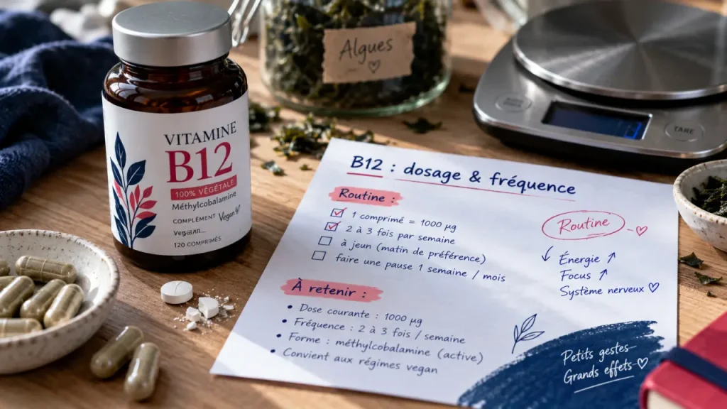 Compléments alimentaires vegan : la B12 d’abord, les autres selon vos besoins